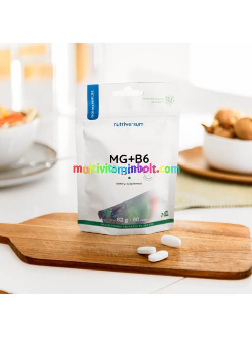 MG+B6 Organic - 60 tabletta - Nutriversum