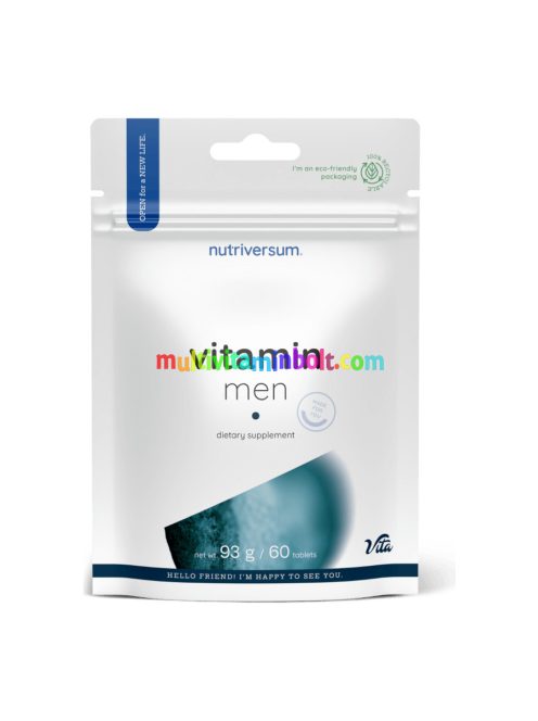 Vitamin Men férfi vitamin - 60 tabletta - Nutriversum