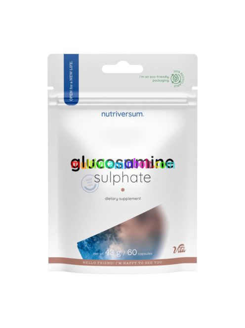 Glucosamine Sulphate - 60 kapszula - Nutriversum