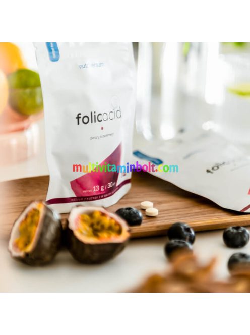 Folic Acid - 30 tabletta - Nutriversum