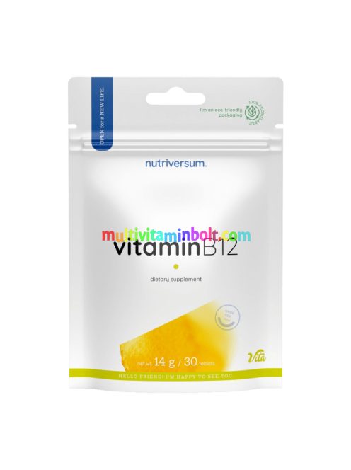 Vitamin B12 - 30 tabletta - Nutriversum