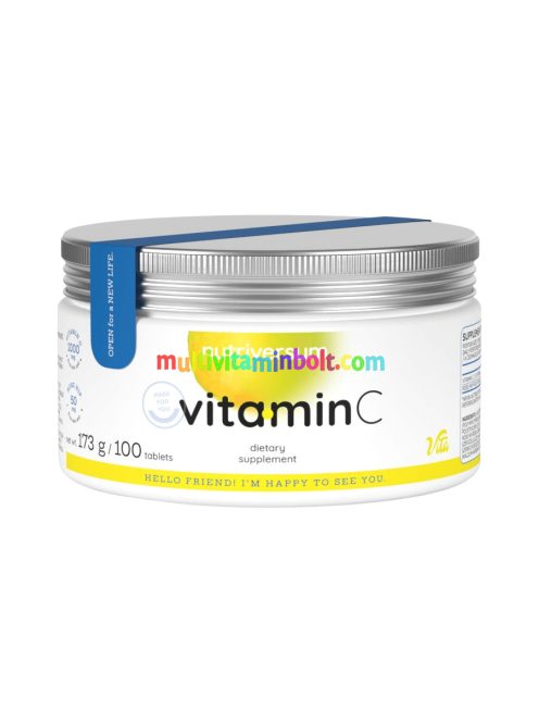 Vitamin C - 100 tabletta - Nutriversum