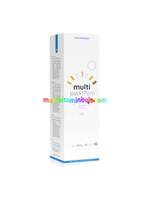 Multi Pack 11 PRO multivitamin - 30 csomag - Nutriversum