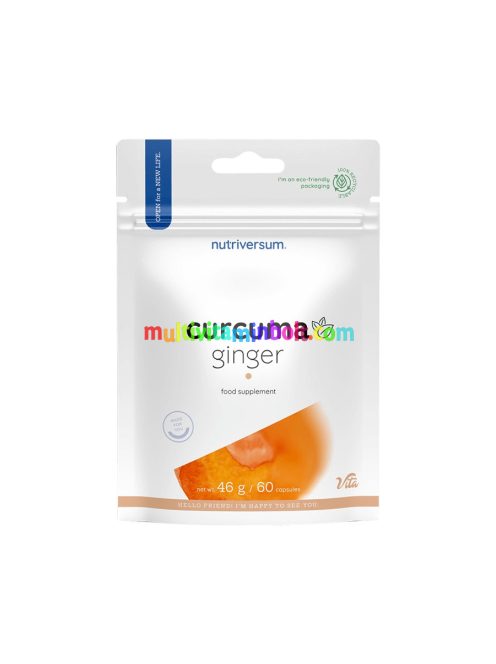 Curcuma Ginger - 60 kapszula - Nutriversum