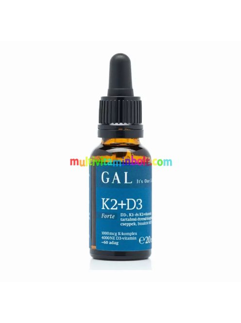 GAL K2+D3 Forte vitamin - 20 ml