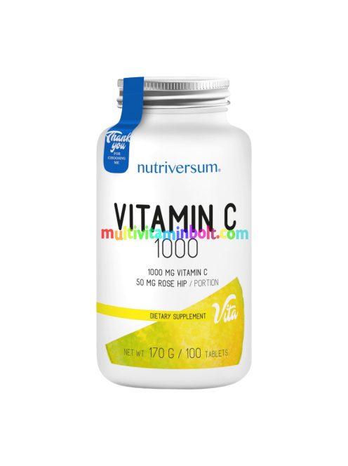 Vitamin C 1000 - 100 tabletta - VITA - Nutriversum