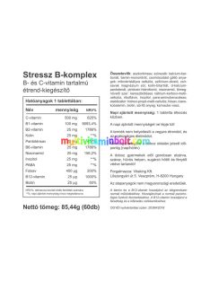 Stressz B-complex - 60 tabletta - Vitaking
