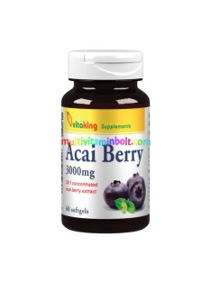 Acai Berry 3000mg - 60 gélkapszula - Vitaking