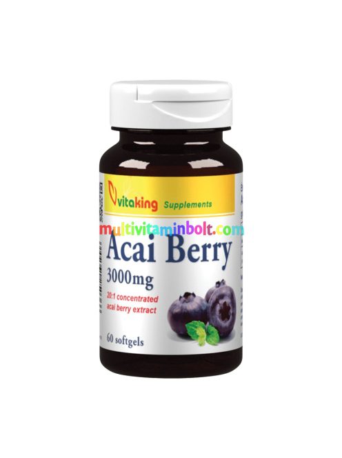 Acai Berry 3000mg - 60 gélkapszula - Vitaking