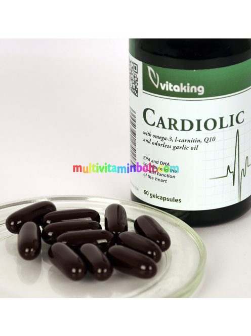Cardiolic - 60 gélkapszula - Vitaking