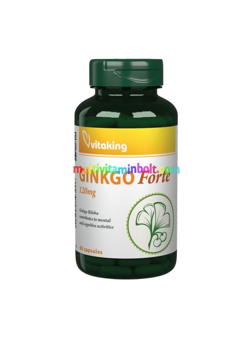 Ginkgo Forte 120mg - 60 kapszula - Vitaking