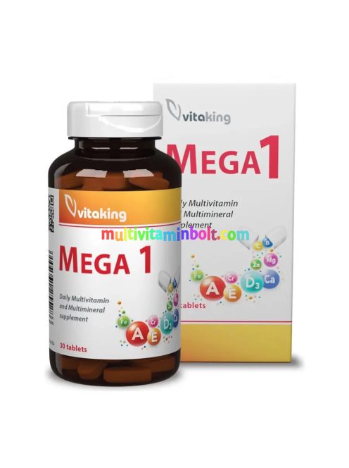 Mega1 Multivitamin - 30 tabletta - Vitaking