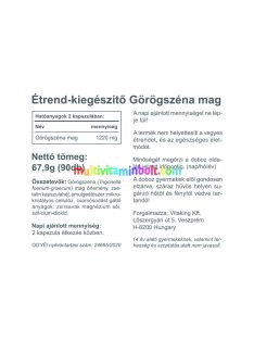 Görögszéna 610mg - 90 kapszula - Vitaking