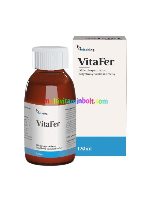 VitaFer - Mikrokapszulás Vas Szirup - 120ml - Vitaking