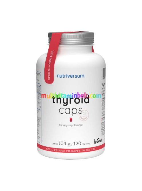 Thyroid Caps - 120 kapszula - Nutriversum