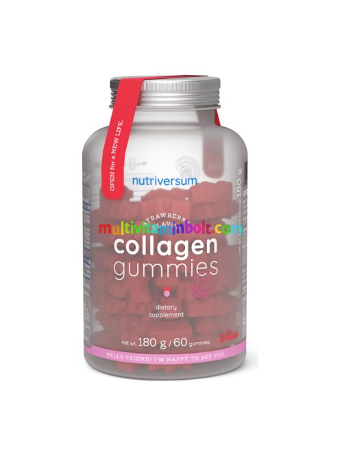 Collagen Gummies - 60 gumicukor - Nutriversum