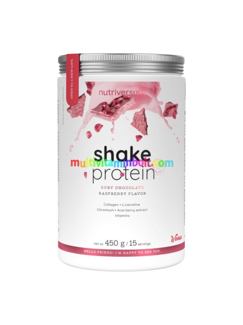 Shake Protein - 450 g - ruby csokoládé - Nutriversum