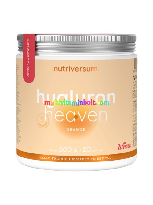 Hyaluron Heaven - 200 g - narancs - Nutriversum