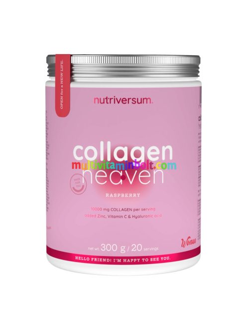 Collagen Heaven - 300 g - málna - Nutriversum