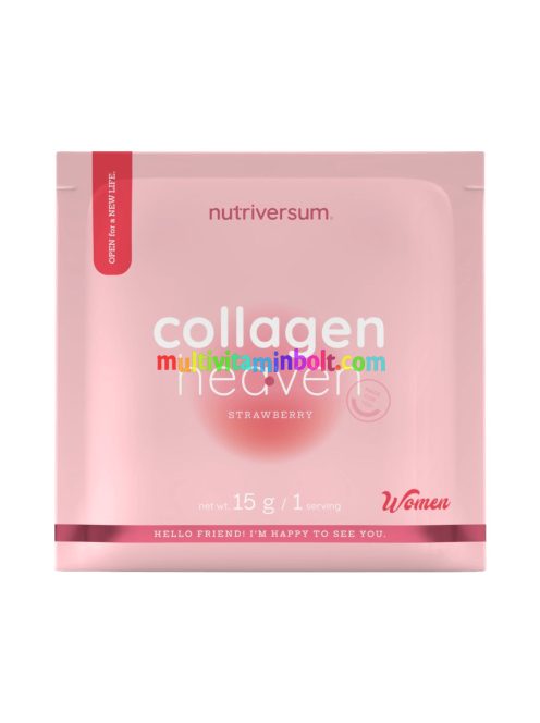 Collagen Heaven - 15 g - eper - Nutriversum