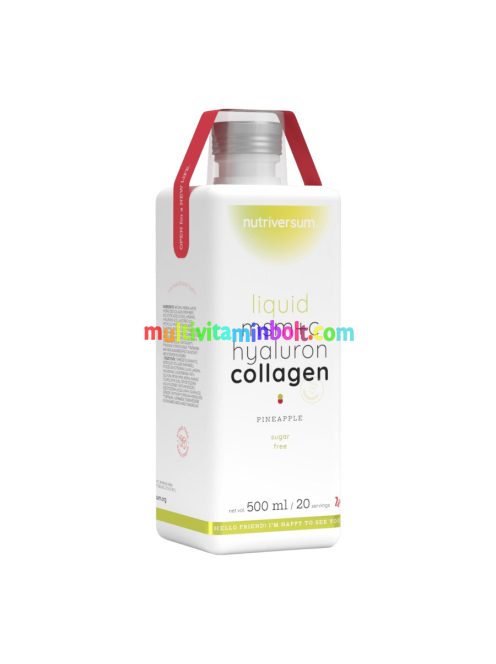 MSM+C Hyaluron Collagen Liquid - 500 ml - ananász - Nutriversum