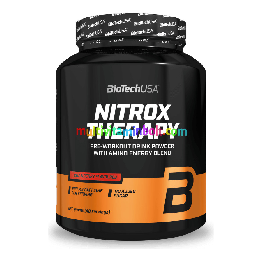 NitroX Therapy 680g áfonya - BioTech USA