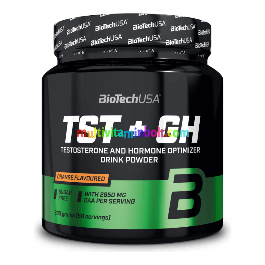 TST+GH 300g narancs - BioTech USA