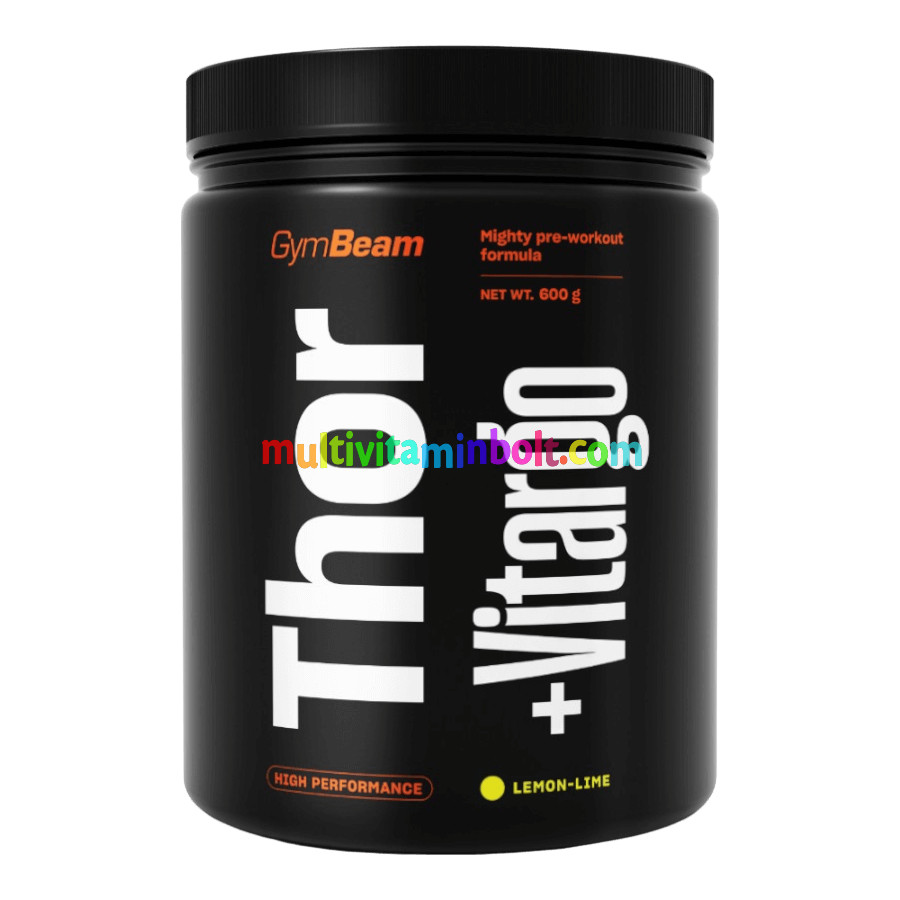 Thor Fuel + Vitargo edzés előtti serkentő - 600 g - citrom-lime - GymBeam