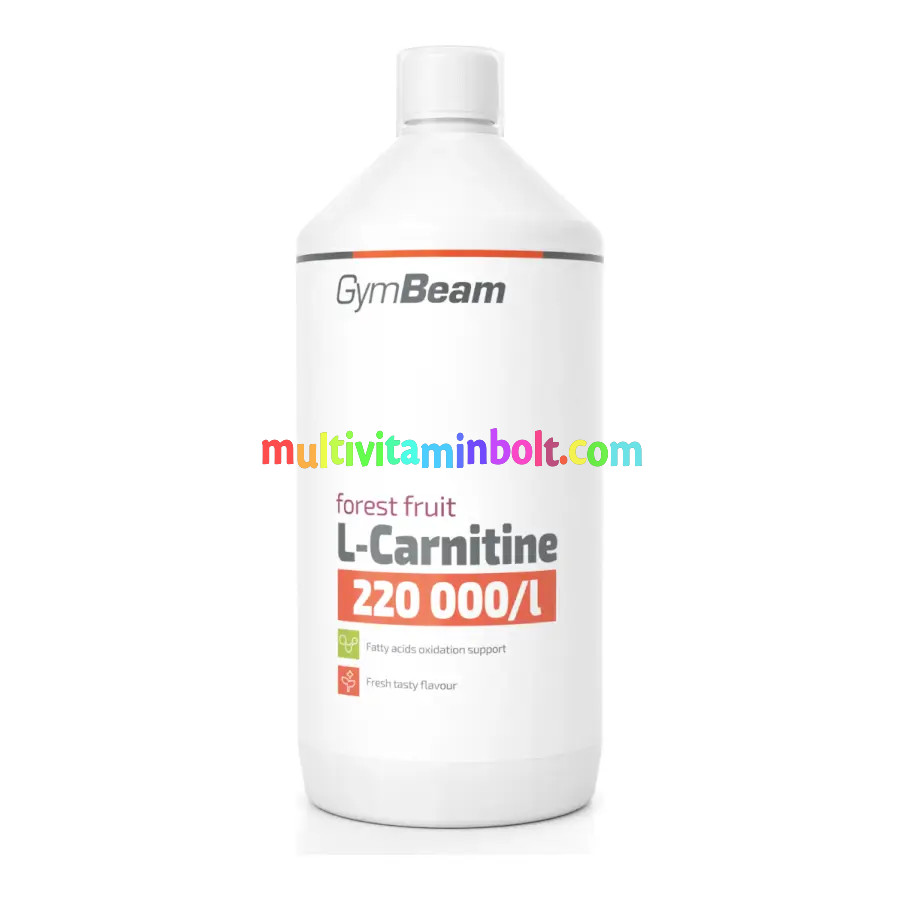 Folyékony L-karnitin - 500 ml - erdei gyümölcs - GymBeam