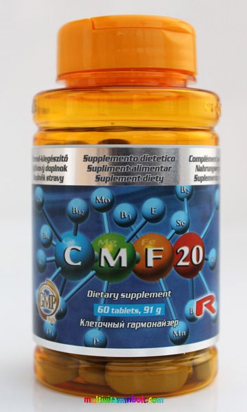 CMF 20 60 db tabletta sokféle vitaminnal és ásványi anyaggal - StarLife