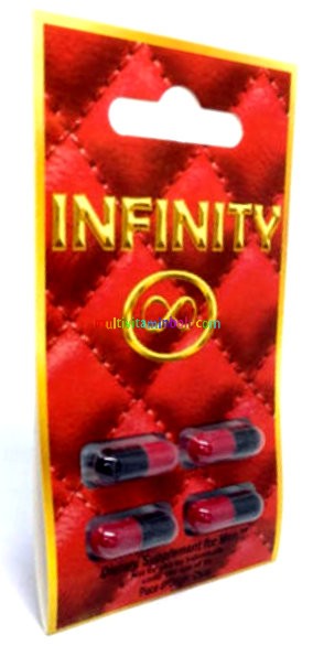 Infinity 4 db kapszula, potencianövelő hatású, Férfiaknak