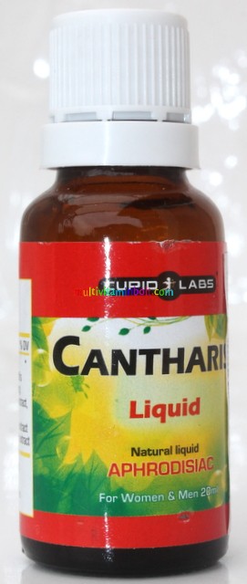 Cantharis Liquid 20 ml Unisex Vágykeltő, vágyfokozó cseppek - Cupid Labs