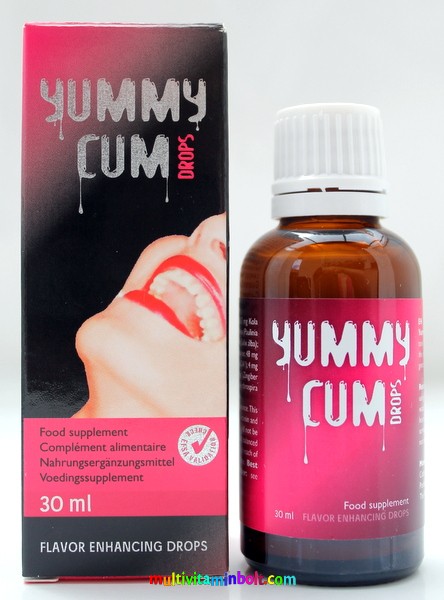 Yummy Cum Sperma Növelő és Sperma Íz Javító cseppek 30 ml