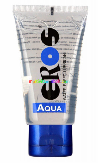 EROS Aqua 200 ml Sikosító, vízbázisú, íztelen, színtelen, orvosi sikosító, latex óvszerhez is