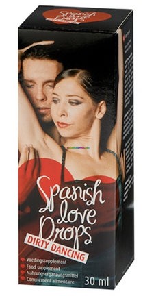 Spanish Love Drops 30 ml Dirty Dancing, Vágyfokozó Cseppek Nőknek és Férfiaknak 