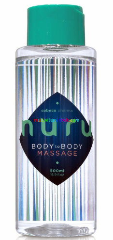 NURU Body2Body 500 ml massage gél, csúszka masszázshoz, test a testen - Cobeco