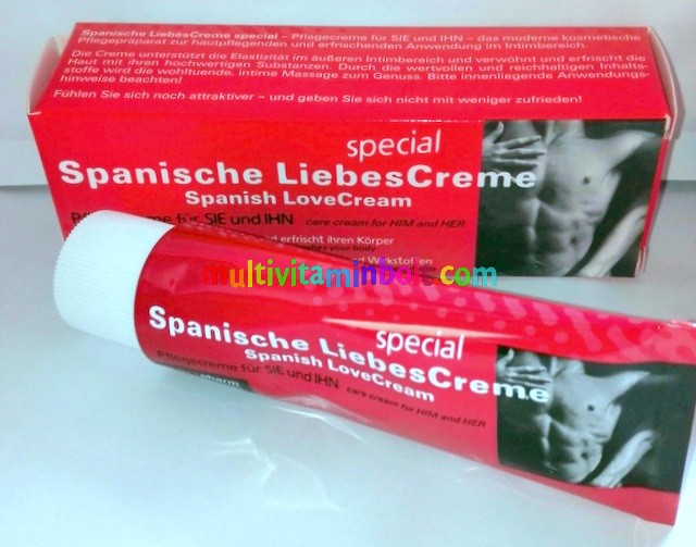 DIE SPANISCHE LIEBESCREME SPEZIAL - The Spanish LoveCream - 40 ml, uniszex - Eropharm