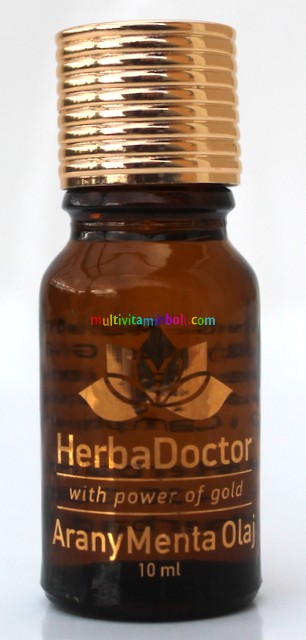 Arany Menta Olaj 10 ml, 5-féle illóolaj keveréke - HerbaDoctor