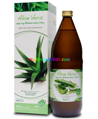 Aloe Vera 100%-os Juice 1000 ml ital - MannaVita