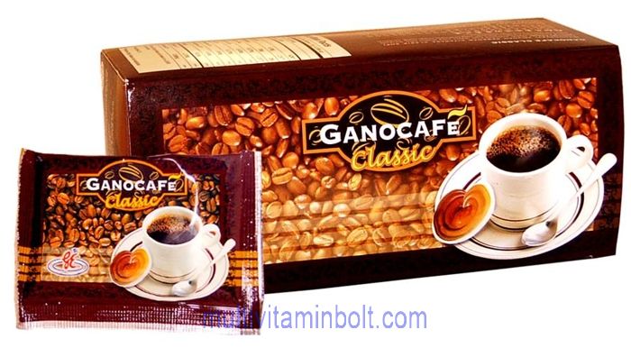 Gano Cafe Classic Ganoderma tartalmú instant kávé - 30 tasak x 3 g/doboz - GanoExcel