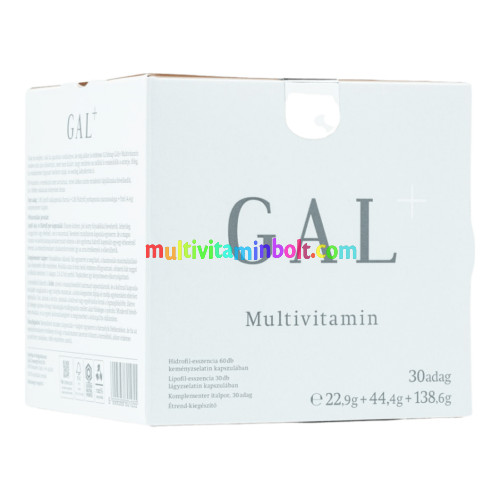 GAL+ Multivitamin 30 adag, új recept