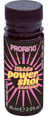 POWERSHOT DAMIANA 60 ml, Vágyfokozó csepp nőknek - Prorino