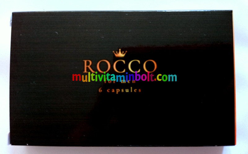 ROCCO 6 db kapszula Férfiaknak, potencianövelő, vágyfokozó hatású, mennyiségi kedvezmény