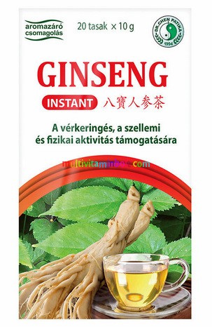 Instant Ginseng tea 20 db tasak - Dr. Chen