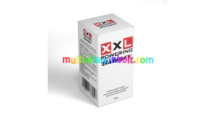XXL Powering Satisfy 8 db kapszula, potencianövelő hatású, férfiaknak