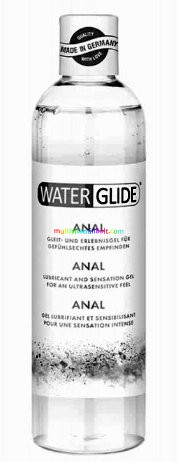 Waterglide ANAL 300 ml síkosító szín és illatmentes, kiváló minőségű, érzékeny bőrre is