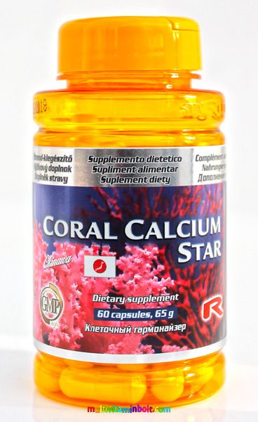 Coral Calcium Star 60 db kapszula, korall kálcium - Starlife