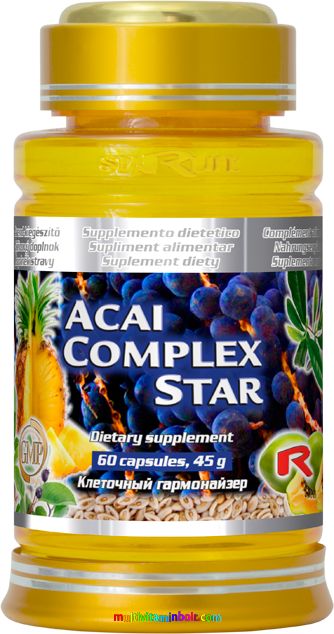 Acai Complex Star 60 db kapszula - StarLife