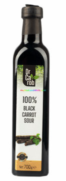 Dr. Carob 100% Fekete áfonya és Gránátalma koncentrátum 500ml, 700 g - Herbadoctor
