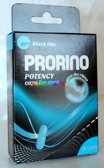 Prorino Potency for Men 10 db kapszula, potencianövelő Férfiak részére